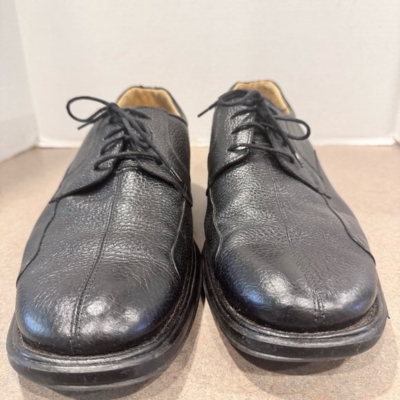 Belvedere Studio Bay Bridge Men’s Black Leather Oxfords 11D Dress Shoes main image 5